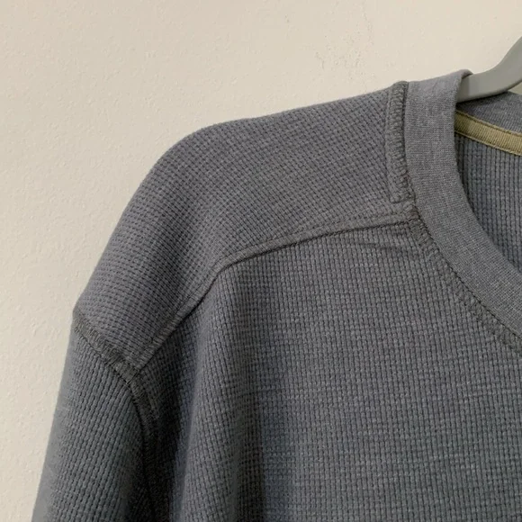 NWT Toad&Co Men's XL Gray Long Sleeve Shirt - Picture 4 of 10